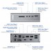 CalDigit 加州数位TS3 Plus雷电3 扩展坞  Thunderbolt Station 3 Plus附0.7米数据线