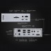 TS4- Thunderbolt 4扩展坞18端口, 98W笔记本充电, 3个Thunderbolt 4 (40Gb/s), 3个USB-C (10Gb/s), 5个USB-A (10Gb/s), DisplayPort 1.4, 2.5GbE, SD & microSD UHS-II (0.8米雷电线)